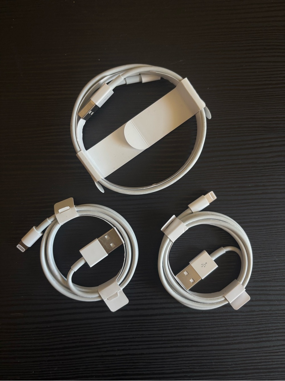 NEW White Lightning to USB Charging Cables - 3 Pack